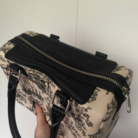 Disney Haunted Mansion Toile Print Handbag - Picture 3 of 3